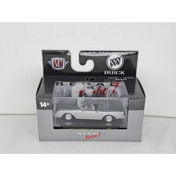 M2 Machines 1:64 Buick Regal T-Type 1987 grey